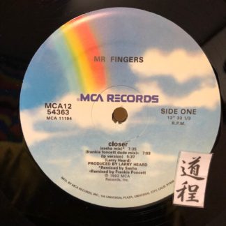 Mr Fingers – Closer (MCA 12 54363)