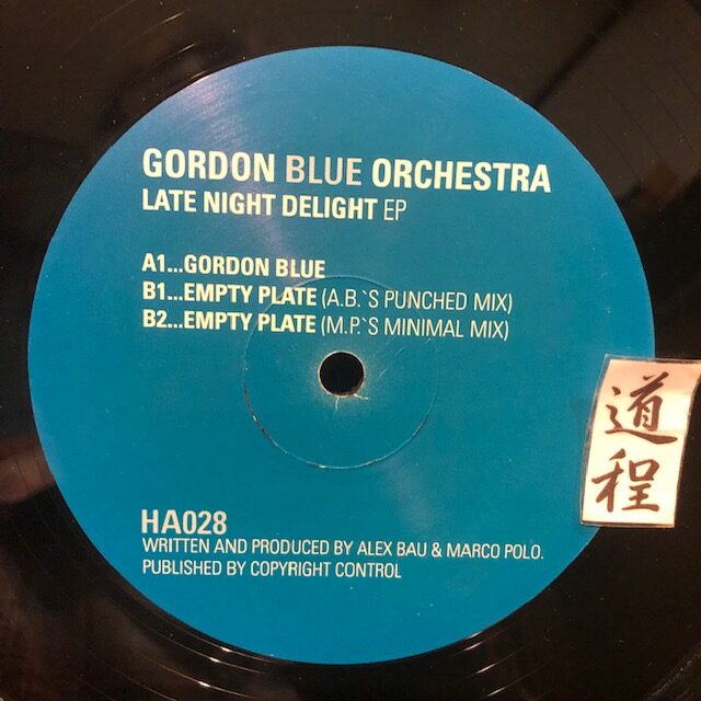 Gordon Blue Orchestra – Late Night Delight EP (HA028) – 道 程 Dotei Records