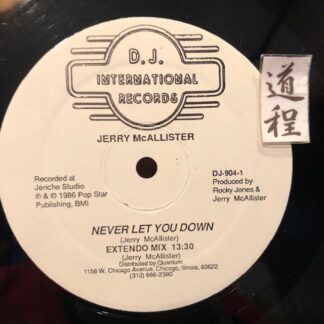 Jerry McAllister – Never Let You Down (DJ-904)