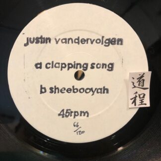Justin Vandervolgen – Clapping Song / Sheebooyah (Channel-010)