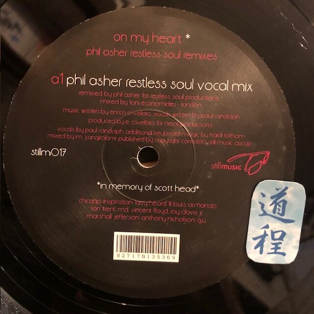 On My Heart (Phil Asher Restless Soul Remixes)