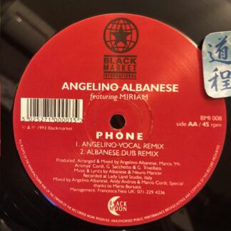 Angelino Albanese Featuring Miriam – Phone (BMI 008)