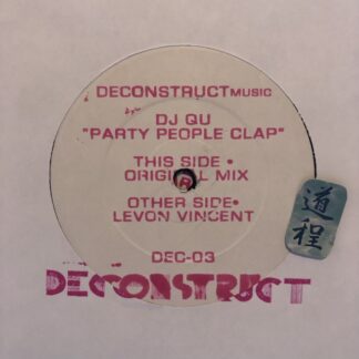 [2×12"] DJ Qu – Party People Clap (DEC-03)