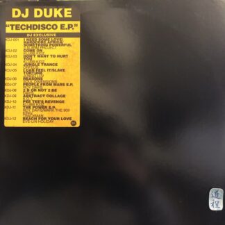 DJ Duke – Techdisco E.P. (XDJ-013)
