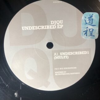 DJ Qu – Undescribed EP (SYNCRO 13)